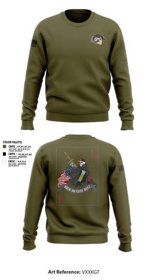 Crew Neck Sweatshirt, Human Smuggling, Police, Teamtime, Team time, sublimation, custom sports apparel, team uniforms, spirit wear, spiritwear, sports uniforms, custom shirts, team store, custom team store, fundraiser sports, apparel fundraiser