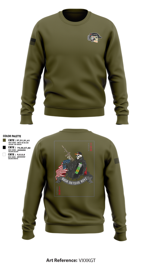 Crew Neck Sweatshirt, Human Smuggling, Police, Teamtime, Team time, sublimation, custom sports apparel, team uniforms, spirit wear, spiritwear, sports uniforms, custom shirts, team store, custom team store, fundraiser sports, apparel fundraiser