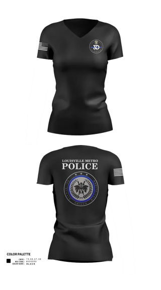 Womens Short Sleeve Vneck Shirt, 3rd Division CIU, Police, Teamtime, Team time, sublimation, custom sports apparel, team uniforms, spirit wear, spiritwear, sports uniforms, custom shirts, team store, custom team store, fundraiser sports, apparel fundraiser