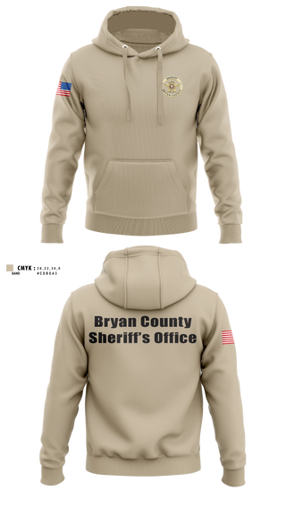 Hoodie, Bryan County Sheriff’s Office, Police, Teamtime, Team time, sublimation, custom sports apparel, team uniforms, spirit wear, spiritwear, sports uniforms, custom shirts, team store, custom team store, fundraiser sports, apparel fundraiser