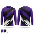 Arkansas Baptist College Buffaloes Baseball Long Sleeve Performance Shirt - 1