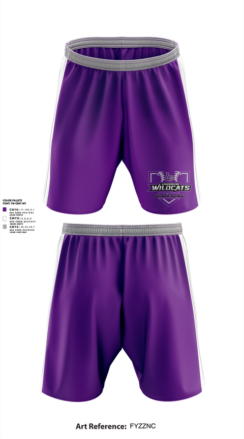Athletic Shorts With Pockets, Louisburg Wildcats, Baseball, Teamtime, Team time, sublimation, custom sports apparel, team uniforms, spirit wear, spiritwear, sports uniforms, custom shirts, team store, custom team store, fundraiser sports, apparel fundraiser