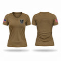 Freedom Eagles Women's Short Sleeve V-neck Shirt - 1
