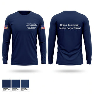 Long Sleeve Performance Shirt, Union Township Police Department, Police, Teamtime, Team time, sublimation, custom sports apparel, team uniforms, spirit wear, spiritwear, sports uniforms, custom shirts, team store, custom team store, fundraiser sports, apparel fundraiser