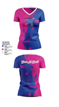 Diamond Dawgs 87259890 Women's Short Sleeve V-neck Shirt - 1