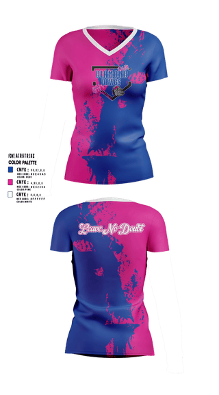 Womens Short Sleeve Vneck Shirt, Diamond Dawgs, Softball, Teamtime, Team time, sublimation, custom sports apparel, team uniforms, spirit wear, spiritwear, sports uniforms, custom shirts, team store, custom team store, fundraiser sports, apparel fundraiser