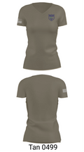 Andover Township Police Department 13076231 Women's Short Sleeve V-neck Shirt - 65