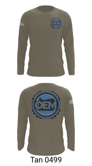 Long Sleeve Performance Shirt, Oregon Emergency Management, Police, Teamtime, Team time, sublimation, custom sports apparel, team uniforms, spirit wear, spiritwear, sports uniforms, custom shirts, team store, custom team store, fundraiser sports, apparel fundraiser