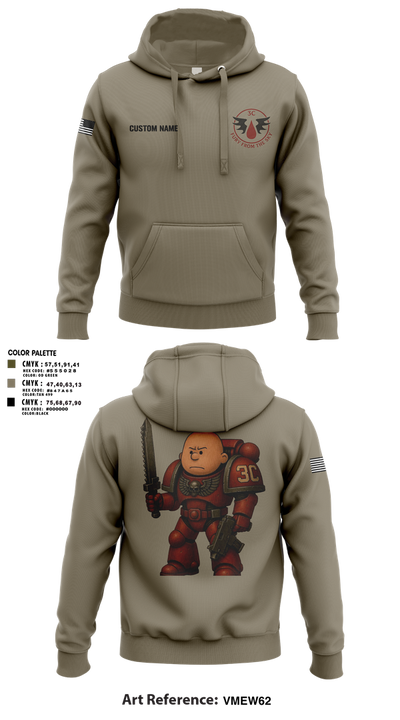 3rd Platoon, CCo, 1-508th PIR Hoodie - 30