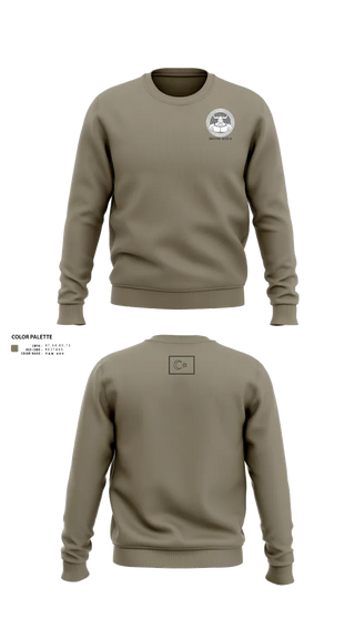 Crew Neck Sweatshirt, 173RD SECFOR OAS IX, Army, Teamtime, Team time, sublimation, custom sports apparel, team uniforms, spirit wear, spiritwear, sports uniforms, custom shirts, team store, custom team store, fundraiser sports, apparel fundraiser