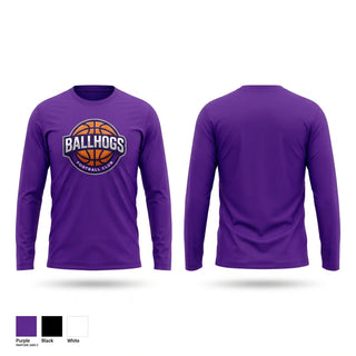 Long Sleeve Performance Shirt, Walhalla Ballhogs, Baseball, Teamtime, Team time, sublimation, custom sports apparel, team uniforms, spirit wear, spiritwear, sports uniforms, custom shirts, team store, custom team store, fundraiser sports, apparel fundraiser