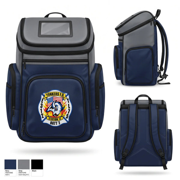 Gear Bag, Yonkers Fire Department, Fire Department, Teamtime, Team time, sublimation, custom sports apparel, team uniforms, spirit wear, spiritwear, sports uniforms, custom shirts, team store, custom team store, fundraiser sports, apparel fundraiser