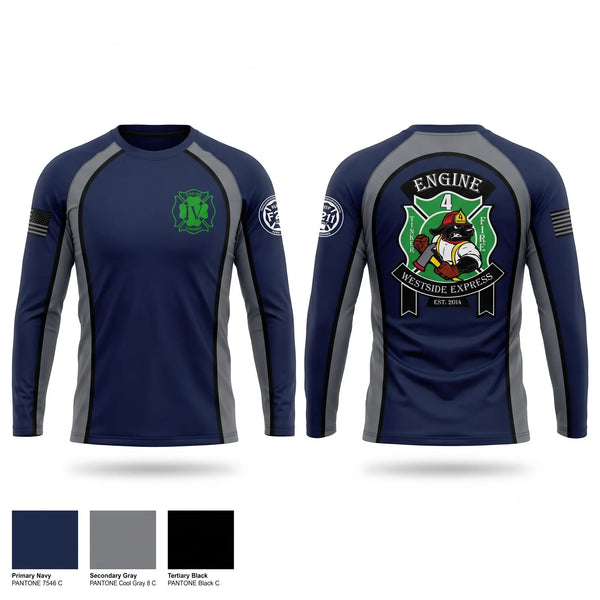 Long Sleeve Performance Shirt, 179 HHC Medics, National Guard, Teamtime, Team time, sublimation, custom sports apparel, team uniforms, spirit wear, spiritwear, sports uniforms, custom shirts, team store, custom team store, fundraiser sports, apparel fundraiser