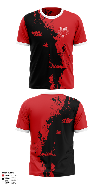 Oak Ridge Youth Association 70510293 Short Sleeve Performance Shirt - 1