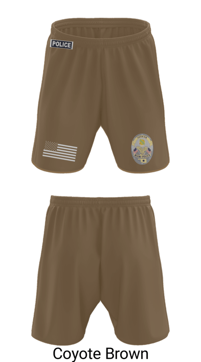 Miami Police Department 88232990 Athletic Shorts With Pockets - 9