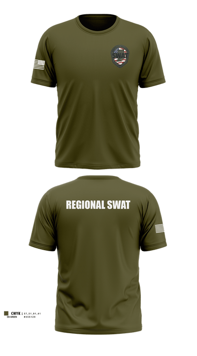 REGIONAL SWAT 41656210 Short Sleeve Rash Guard Shirt - 1