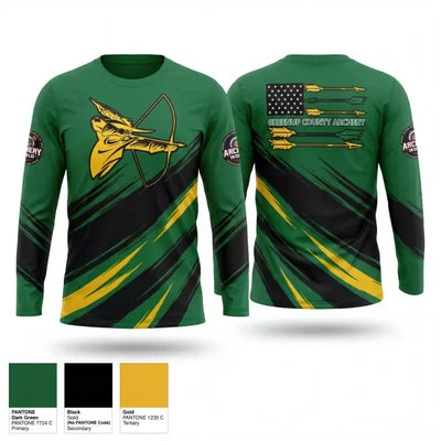 GES / AES ARCHERY 69299391 Long Sleeve Performance Shirt 1