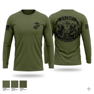 Long Sleeve Performance Shirt, 2/5 TRAP 1, Marines, Teamtime, Team time, sublimation, custom sports apparel, team uniforms, spirit wear, spiritwear, sports uniforms, custom shirts, team store, custom team store, fundraiser sports, apparel fundraiser