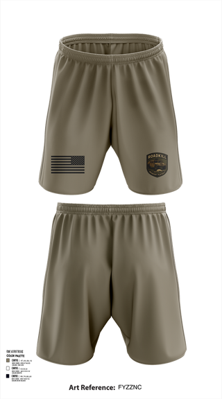 Athletic Shorts With Pockets, ROADKILL, , Teamtime, Team time, sublimation, custom sports apparel, team uniforms, spirit wear, spiritwear, sports uniforms, custom shirts, team store, custom team store, fundraiser sports, apparel fundraiser