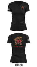 UMD ROTC 91721941 Women's Short Sleeve V-neck Shirt - 24