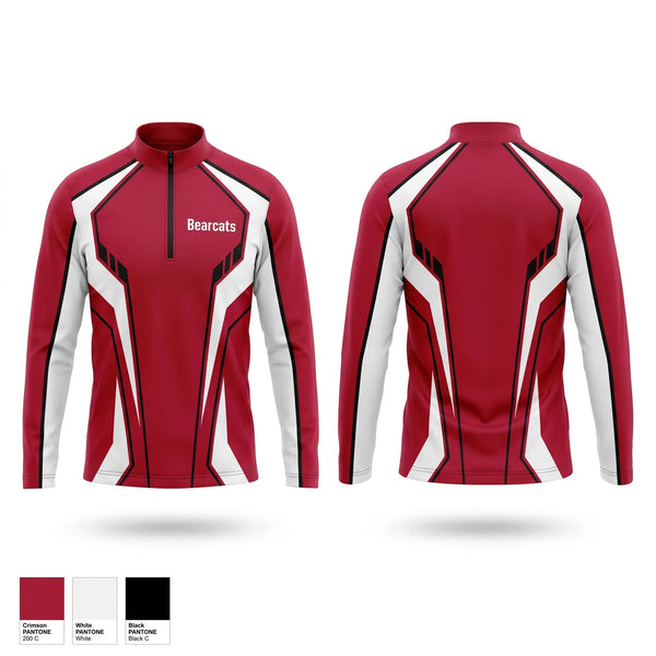 Quarter Zip Jacket, Bearcats, Softball, Teamtime, Team time, sublimation, custom sports apparel, team uniforms, spirit wear, spiritwear, sports uniforms, custom shirts, team store, custom team store, fundraiser sports, apparel fundraiser