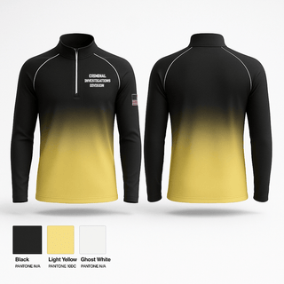 Quarter Zip Jacket, Criminal Investigations Division, Police, Teamtime, Team time, sublimation, custom sports apparel, team uniforms, spirit wear, spiritwear, sports uniforms, custom shirts, team store, custom team store, fundraiser sports, apparel fundraiser