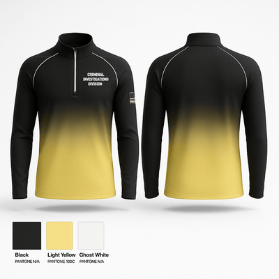 Criminal Investigations Division 79213975 Quarter Zip Jacket - 1