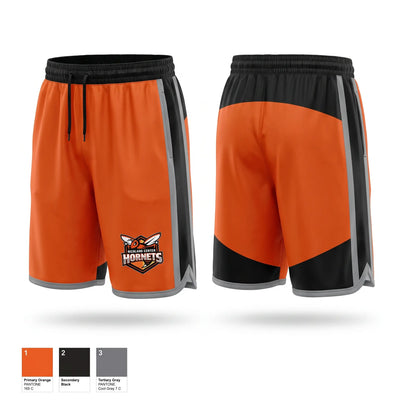 Hornets Athletic Shorts With Pockets - 1