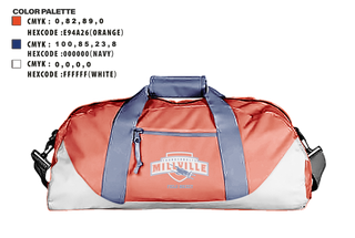 Duffle Bag, Millville Thunderbolts Field Hockey, Field Hockey, Teamtime, Team time, sublimation, custom sports apparel, team uniforms, spirit wear, spiritwear, sports uniforms, custom shirts, team store, custom team store, fundraiser sports, apparel fundraiser