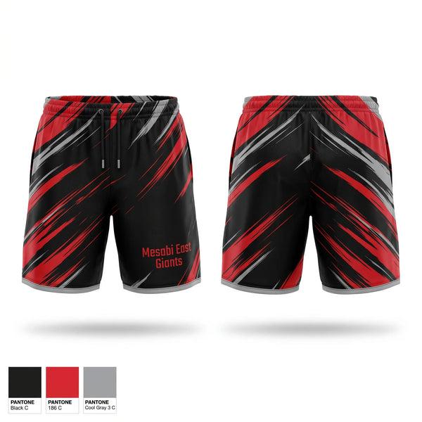 Athletic Shorts With Pockets, Mesabi East Giants, Women's Basketball, Teamtime, Team time, sublimation, custom sports apparel, team uniforms, spirit wear, spiritwear, sports uniforms, custom shirts, team store, custom team store, fundraiser sports, apparel fundraiser