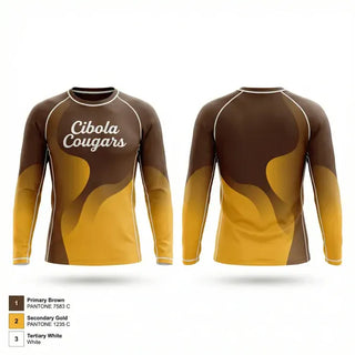 Long Sleeve Performance Shirt, Cibola Cougars, Baseball, Teamtime, Team time, sublimation, custom sports apparel, team uniforms, spirit wear, spiritwear, sports uniforms, custom shirts, team store, custom team store, fundraiser sports, apparel fundraiser