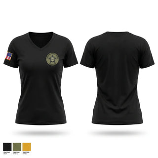 Womens Short Sleeve Vneck Shirt, Sarasota County Sheriff's Office Aviation Section, Police, Teamtime, Team time, sublimation, custom sports apparel, team uniforms, spirit wear, spiritwear, sports uniforms, custom shirts, team store, custom team store, fundraiser sports, apparel fundraiser