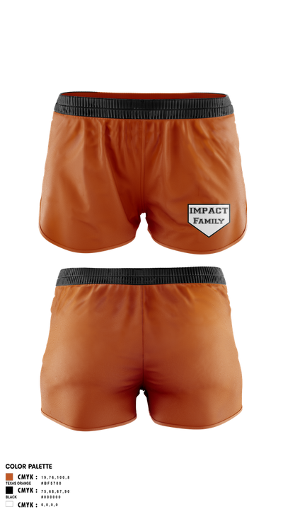 Impact Softball 18724333 Women's Shorts - 1