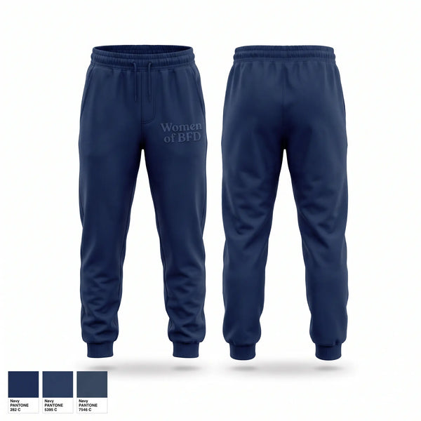 Sweatpants, Women of BFD, Fire Department, Teamtime, Team time, sublimation, custom sports apparel, team uniforms, spirit wear, spiritwear, sports uniforms, custom shirts, team store, custom team store, fundraiser sports, apparel fundraiser