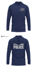Strasburg Police Long Sleeve Performance Shirt with hood - 7