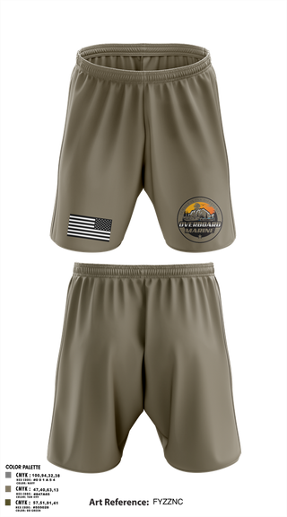 Athletic Shorts With Pockets, Overboard Marine and RV, , Teamtime, Team time, sublimation, custom sports apparel, team uniforms, spirit wear, spiritwear, sports uniforms, custom shirts, team store, custom team store, fundraiser sports, apparel fundraiser