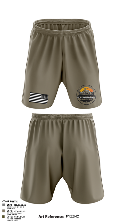 Overboard Marine and RV 25619615 Athletic Shorts With Pockets - 51