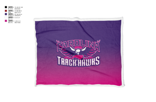 Blanket, Carolina Track Hawks, Track & Field, Teamtime, Team time, sublimation, custom sports apparel, team uniforms, spirit wear, spiritwear, sports uniforms, custom shirts, team store, custom team store, fundraiser sports, apparel fundraiser