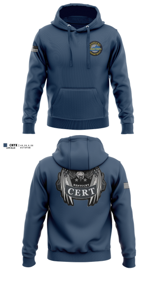 Hoodie, Kentucky Department of Corrections, Police, Teamtime, Team time, sublimation, custom sports apparel, team uniforms, spirit wear, spiritwear, sports uniforms, custom shirts, team store, custom team store, fundraiser sports, apparel fundraiser