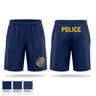 Athletic Shorts With Pockets, Perth Amboy Police, Police, Teamtime, Team time, sublimation, custom sports apparel, team uniforms, spirit wear, spiritwear, sports uniforms, custom shirts, team store, custom team store, fundraiser sports, apparel fundraiser