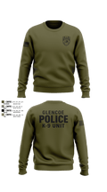 GLENCOE POLICE DEPARTMENT K9 67742238 Crew Neck Sweatshirt - 5