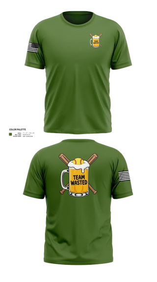 Short Sleeve Performance Shirt, Team Wasted, Softball, Teamtime, Team time, sublimation, custom sports apparel, team uniforms, spirit wear, spiritwear, sports uniforms, custom shirts, team store, custom team store, fundraiser sports, apparel fundraiser