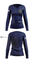 Lycoming Regional Police Department Women's Long Sleeve V-neck Shirt - 3