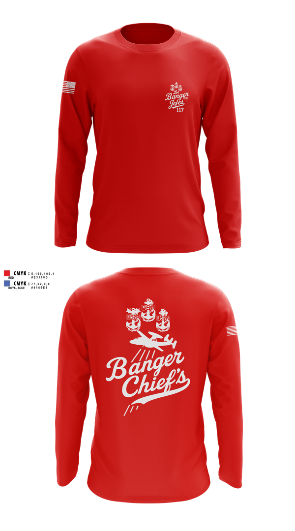 Long Sleeve Performance Shirt, VAW-117, , Teamtime, Team time, sublimation, custom sports apparel, team uniforms, spirit wear, spiritwear, sports uniforms, custom shirts, team store, custom team store, fundraiser sports, apparel fundraiser