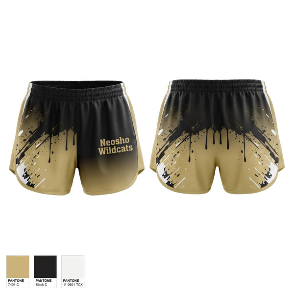 Womens Shorts, Neosho Wildcats, , Teamtime, Team time, sublimation, custom sports apparel, team uniforms, spirit wear, spiritwear, sports uniforms, custom shirts, team store, custom team store, fundraiser sports, apparel fundraiser