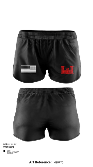 Ranger Panties, 205TH EN BN, Army, Teamtime, Team time, sublimation, custom sports apparel, team uniforms, spirit wear, spiritwear, sports uniforms, custom shirts, team store, custom team store, fundraiser sports, apparel fundraiser