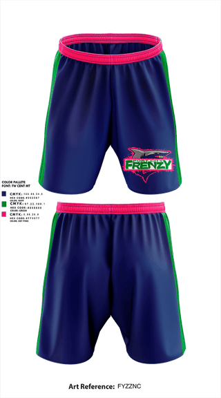 Athletic Shorts With Pockets, Frenzy, Softball, Teamtime, Team time, sublimation, custom sports apparel, team uniforms, spirit wear, spiritwear, sports uniforms, custom shirts, team store, custom team store, fundraiser sports, apparel fundraiser