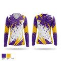 Eaton Eagles Women's Long Sleeve V-neck Shirt - 1