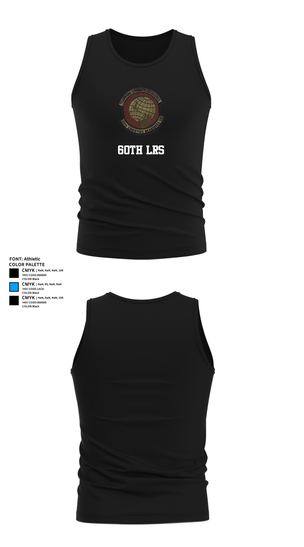Tank Top, 60th LRS, , Teamtime, Team time, sublimation, custom sports apparel, team uniforms, spirit wear, spiritwear, sports uniforms, custom shirts, team store, custom team store, fundraiser sports, apparel fundraiser