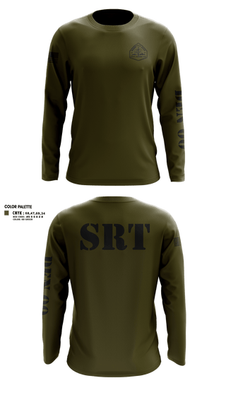 Long Sleeve Performance Shirt, Denver Special Response Team, Police, Teamtime, Team time, sublimation, custom sports apparel, team uniforms, spirit wear, spiritwear, sports uniforms, custom shirts, team store, custom team store, fundraiser sports, apparel fundraiser